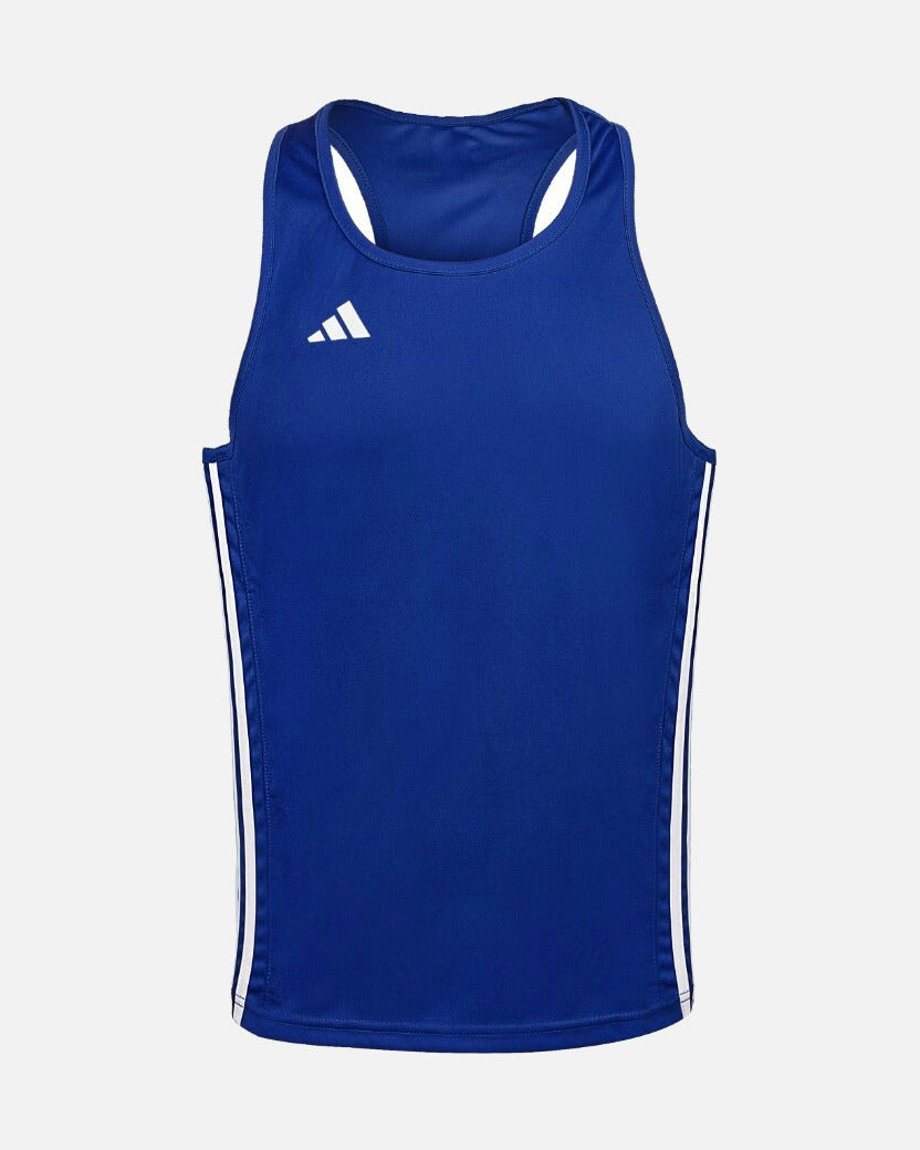 Adidas Boksshirt Punch Line - Blauw/Wit