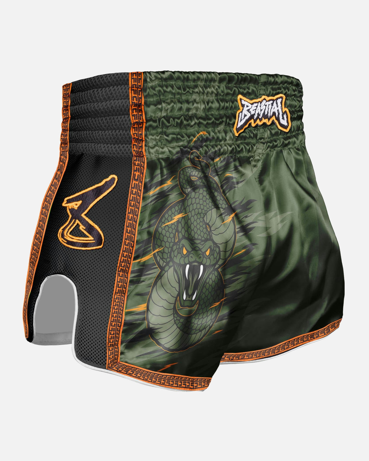 8 WEAPONS Muay Thai shorts Beastial Viper - Kaki