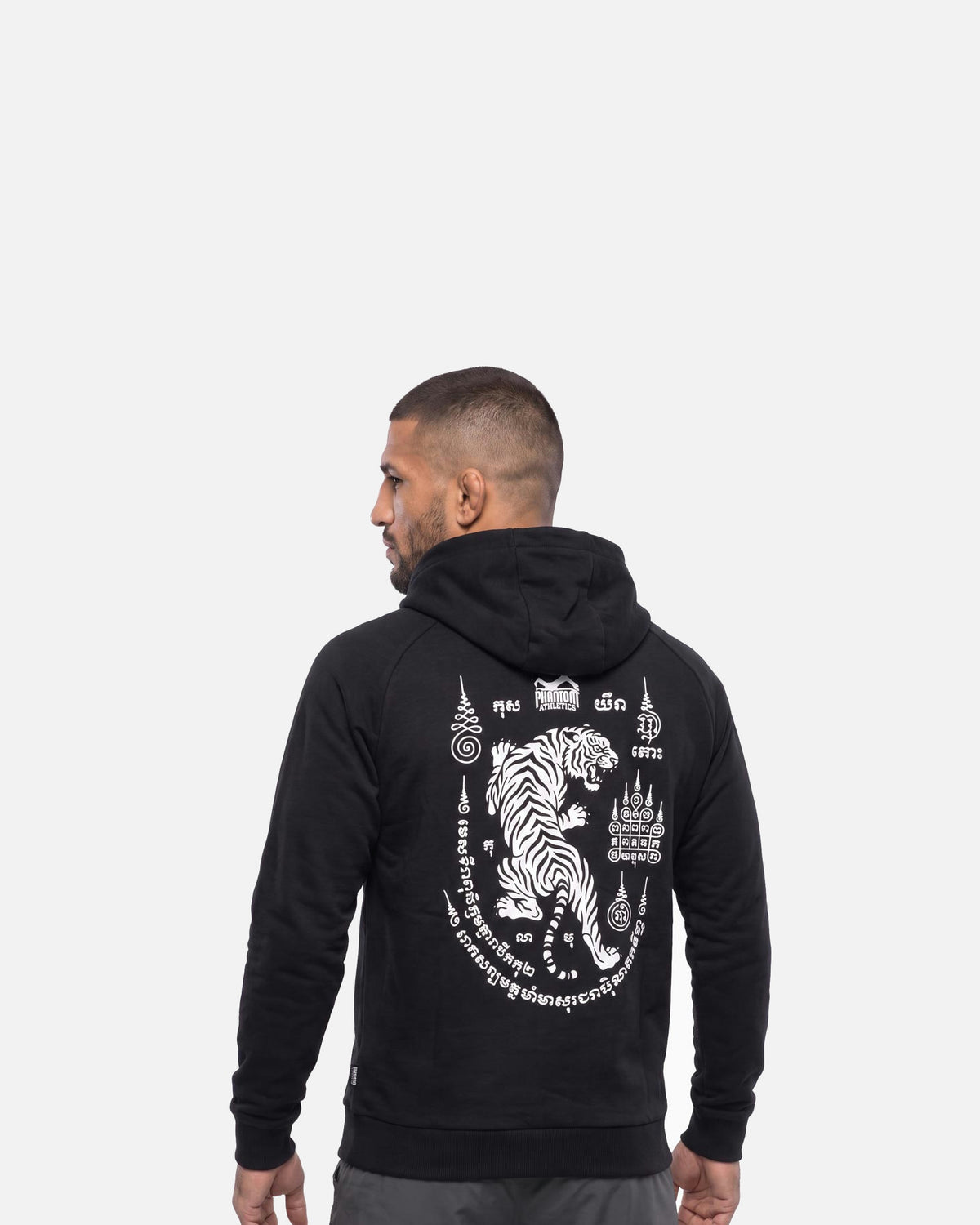 Phantom Athletics Hoodie Tiger Yant - Zwart