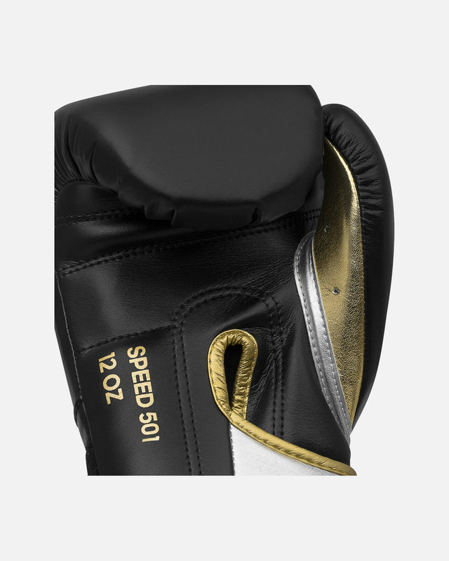 Adidas Boxing gloves Speed 501 – Black/Gold