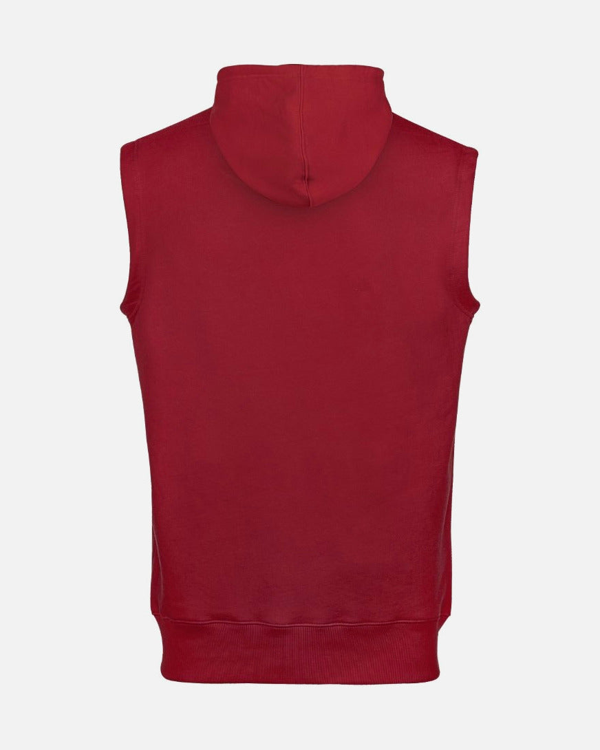 Adidas Hoodie Ärmellos Boxing – Rot/Schwarz