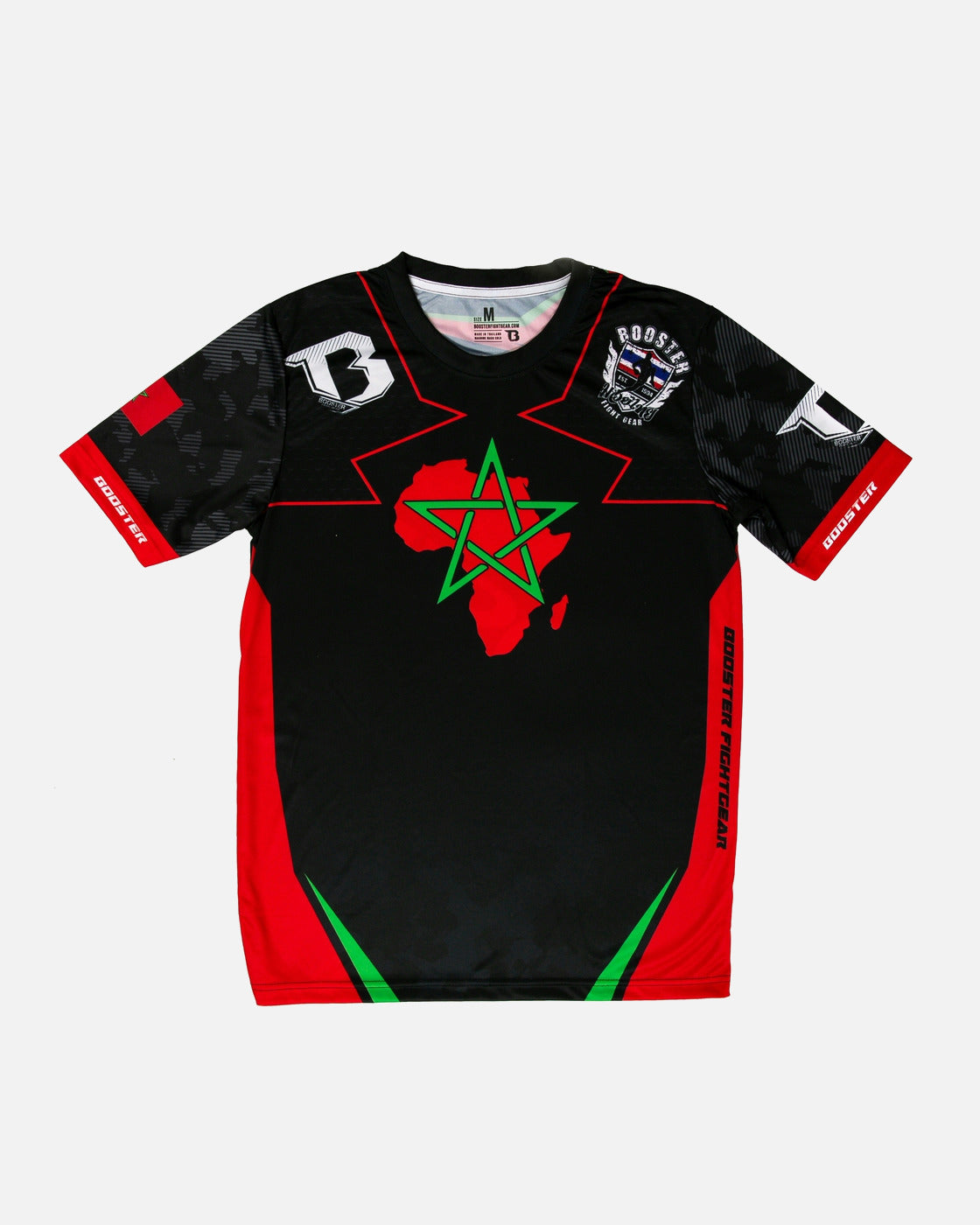 Booster T-Shirt AD 2 Marokko - Zwart
