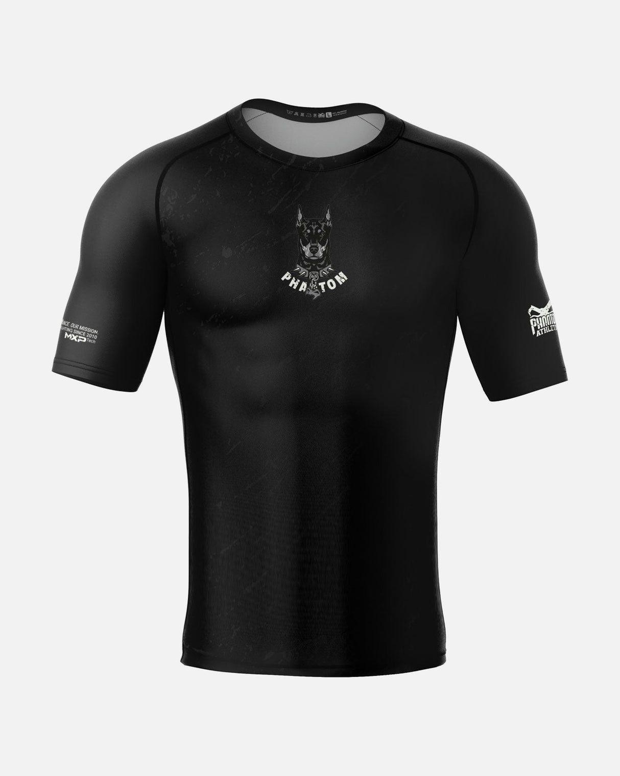 Phantom Athletics Rashguard EVO Dobermann - Zwart
