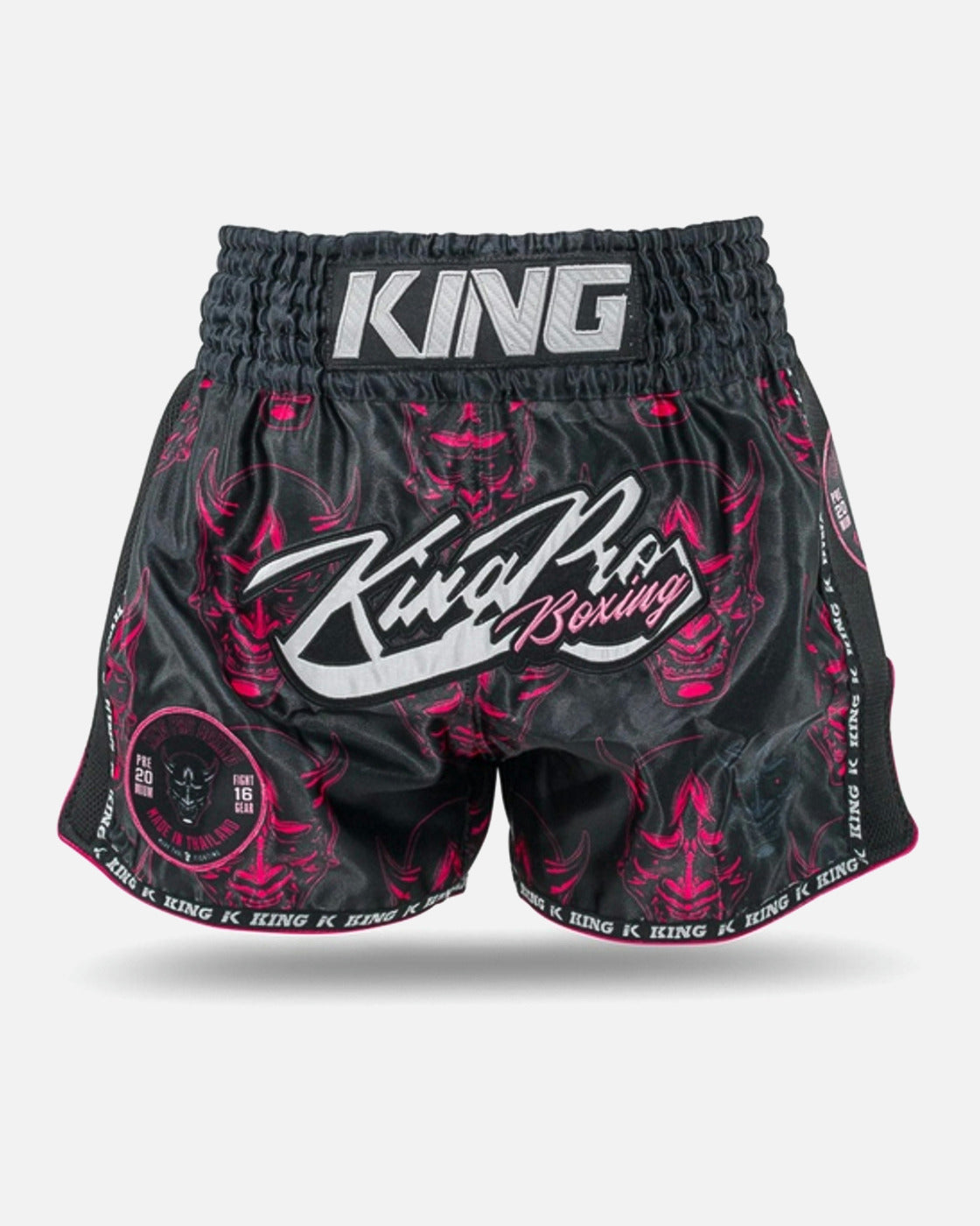 King Pro Boxing Muay Thai Shorts Devil - Zwart
