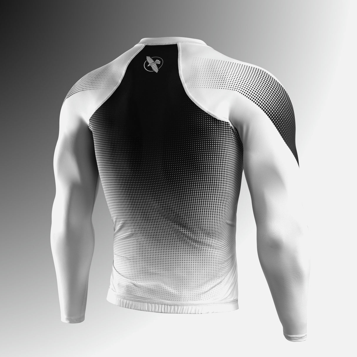 Hayabusa Rashguard Pro Ranked Lange Mouwen - Wit