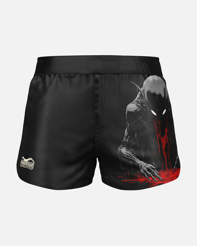 Phantom Athletics MMA Shorts Fusion-R Nightmare - Zwart/Rood