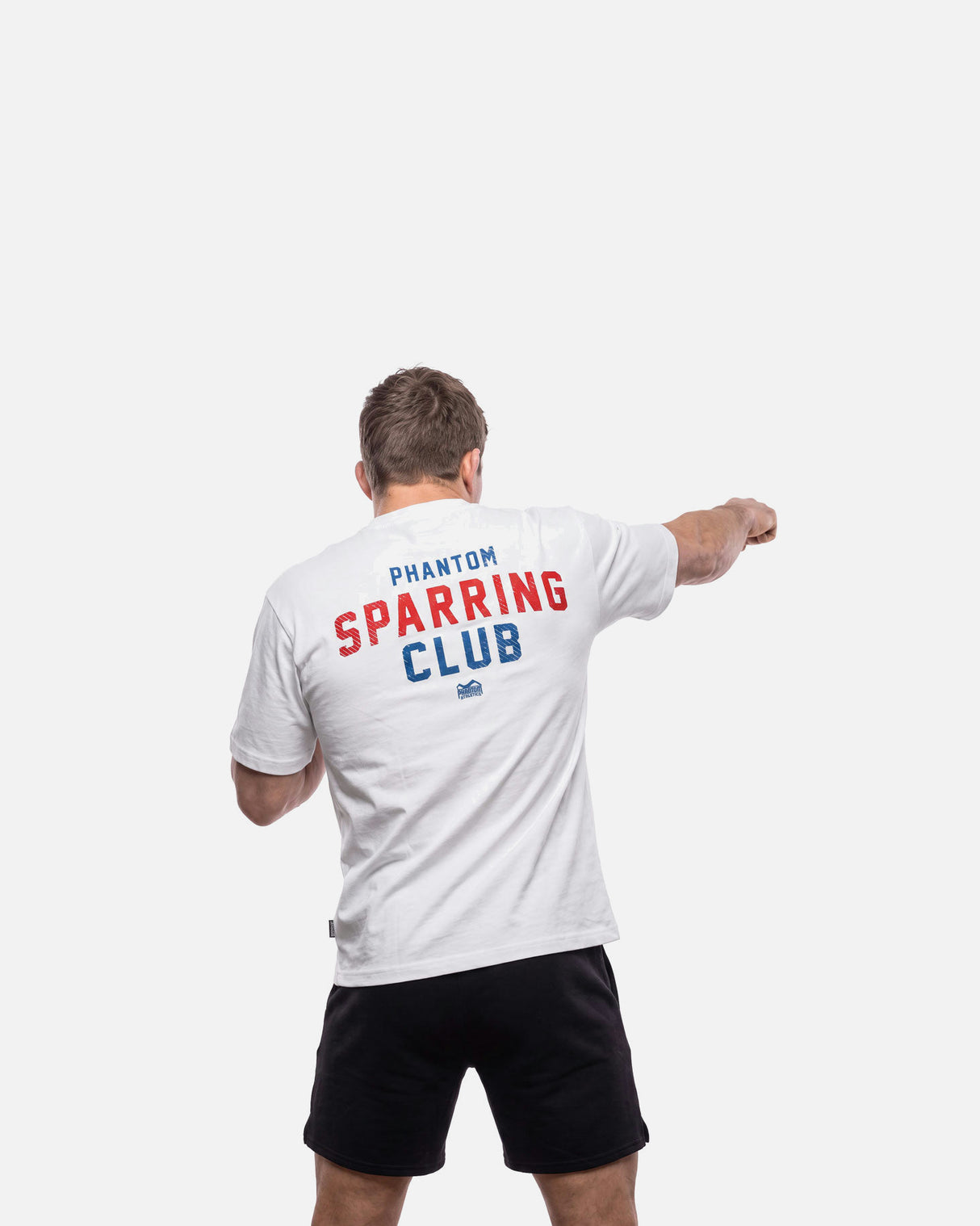 Phantom Athletics T-Shirt Sparring Club Oversize Heavy - Wit