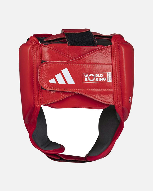 Chránič hlavy Adidas World Boxing – Červený