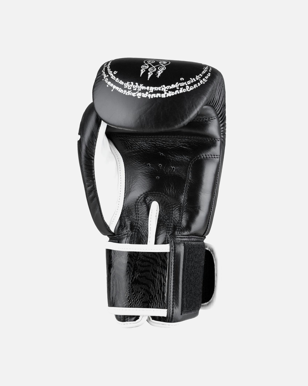 8 WEAPONS Bokshandschoenen Sak Yant Big Tiger - Zwart