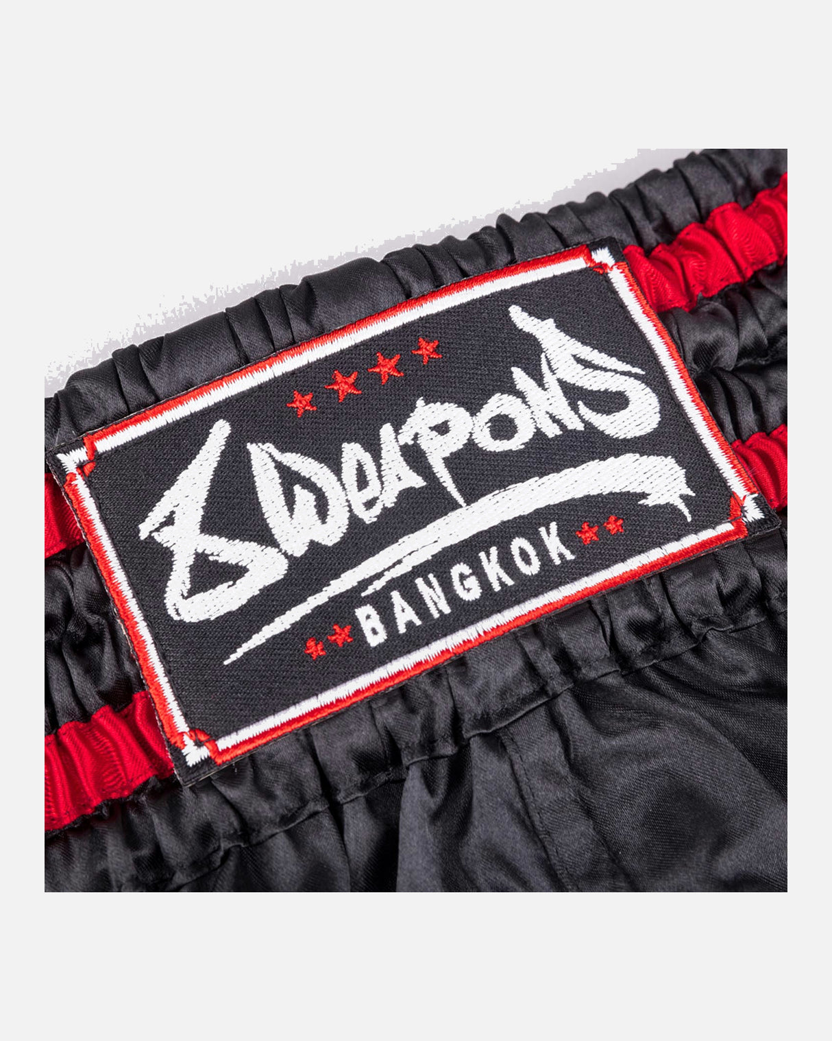 8 WEAPONS Muay Thai Shorts Bangkok - Zwart/Wit