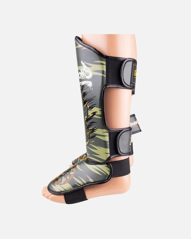 Espinilleras 8 WEAPONS Beastial Viper – Caqui