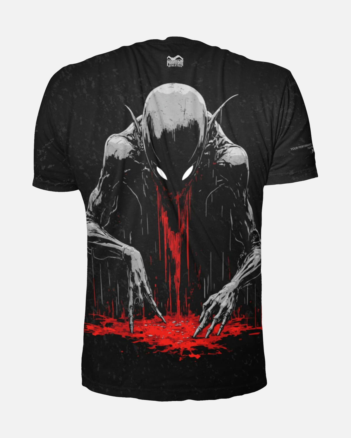 Phantom Athletics Trainingsshirt EVO+ Nightmare - Zwart/Rood