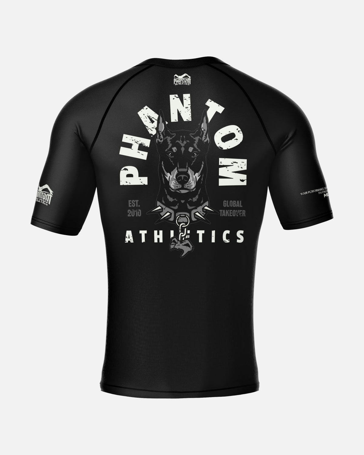 Phantom Athletics Rashguard EVO Dobermann - Zwart