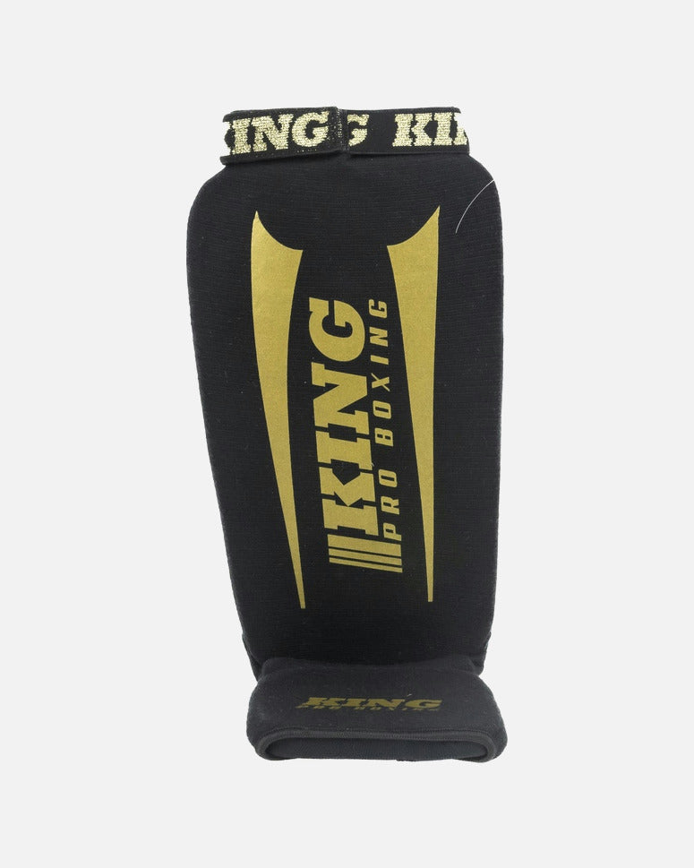 King Pro Boxing Scheenbeschermers AMSG Pro - Zwart