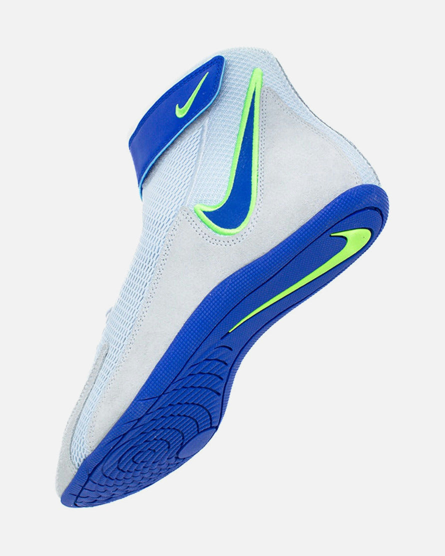 Nike Worstelschoenen Speedsweep VIII - Grijs/Blauw/Neon