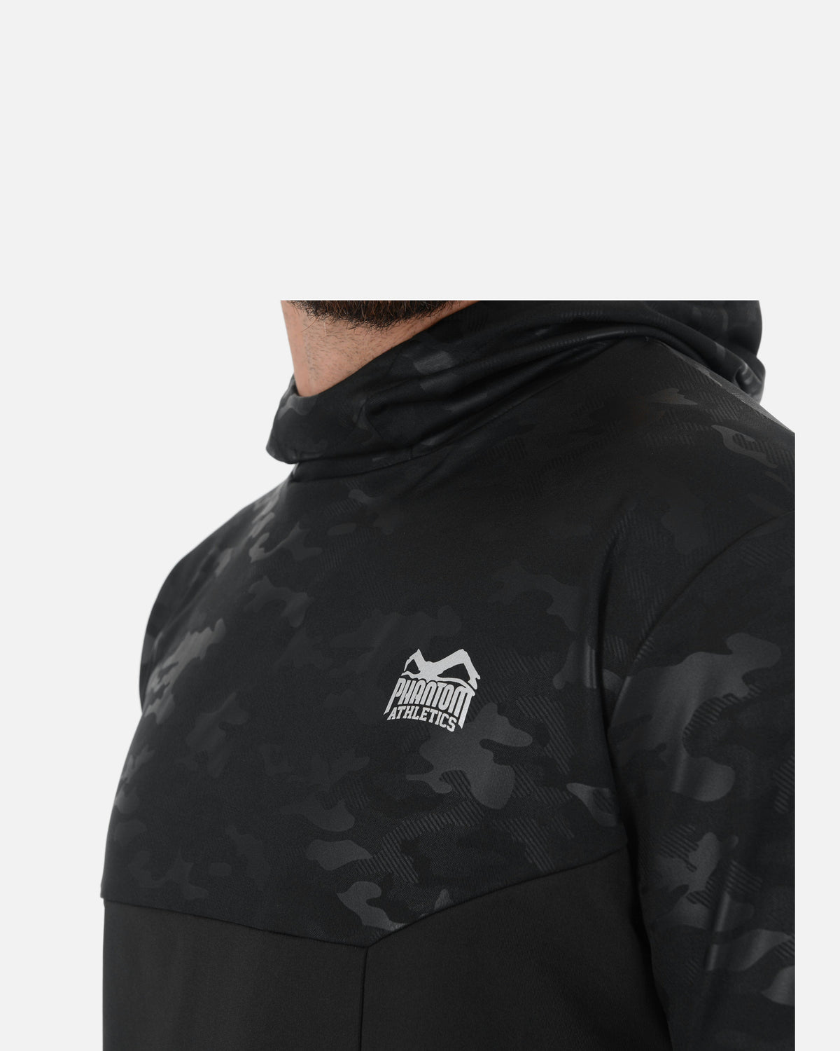 Phantom Athletics Hoodie Shadow - Zwart/Camo