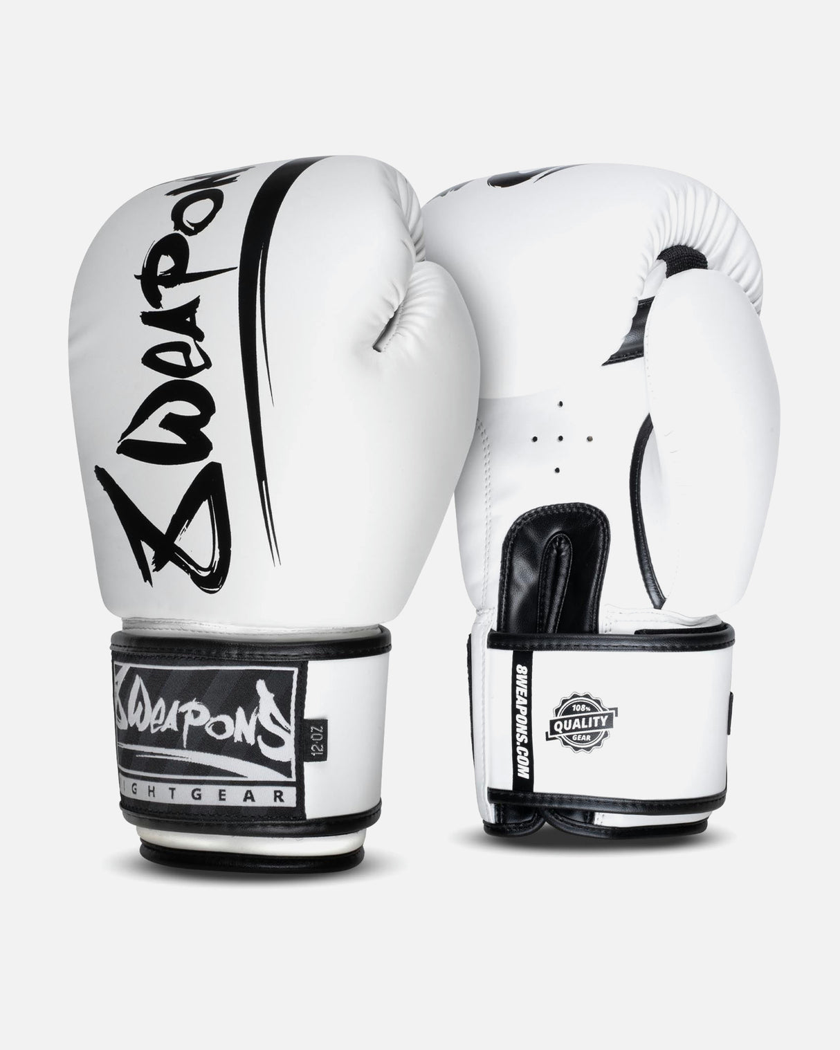 8 WEAPONS Bokshandschoenen Unlimited 2.0 - Wit/Zwart