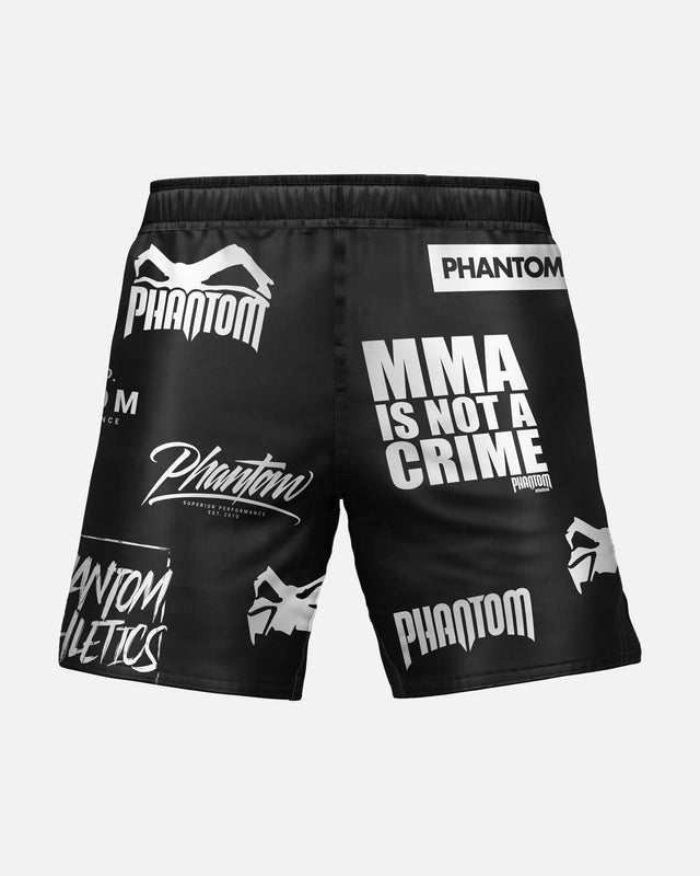 MMA trenky Phantom Athletics EVO Legend – Černé