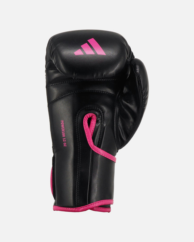 Gants de boxe Adidas Power 100 – Noir/Rose