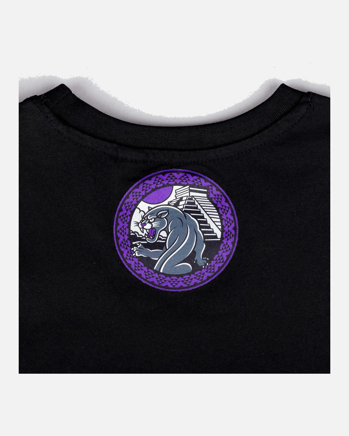 8 WEAPONS T-Shirt Beastial Panther - Zwart/Paars