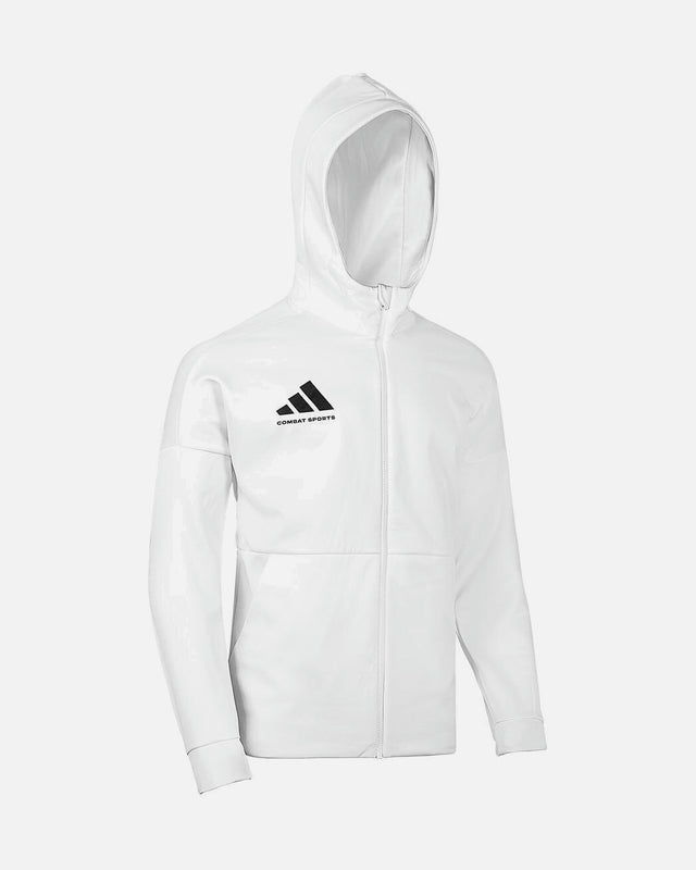 Adidas Kurtka treningowa Combat Sports – Biała
