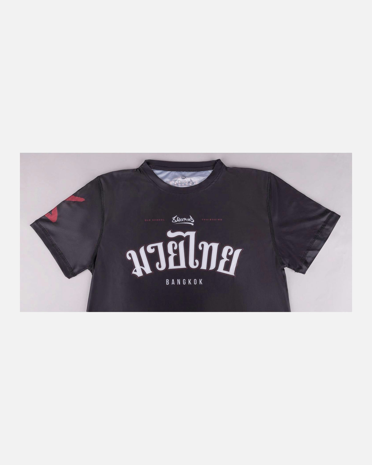8 WEAPONS T-Shirt Bangkok - Zwart/Wit