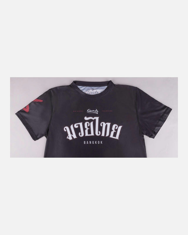 8 WEAPONS T-Shirt Bangkok - Zwart/Wit