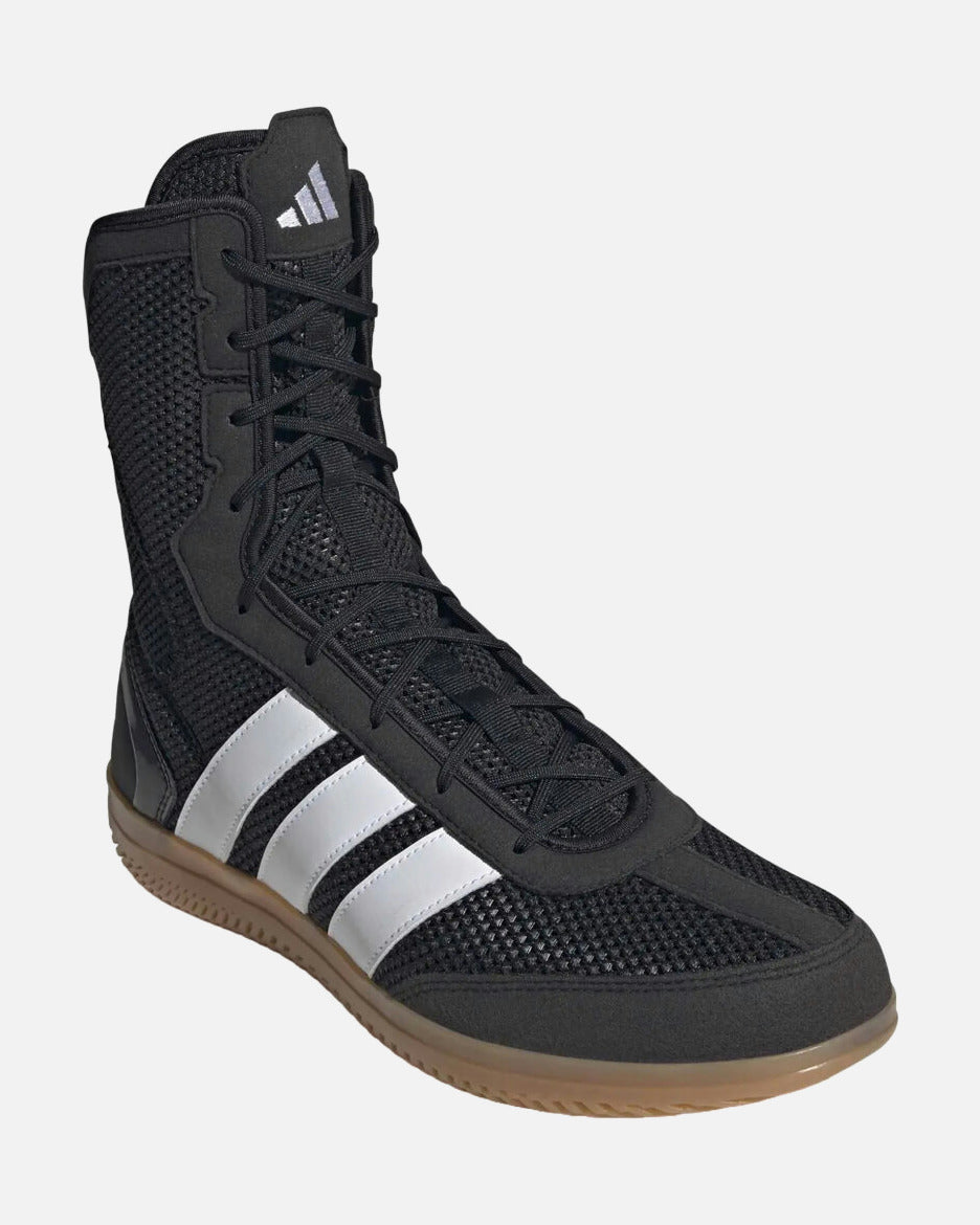 Adidas Boxningsskor Box Hog Wide – Svart/Vit
