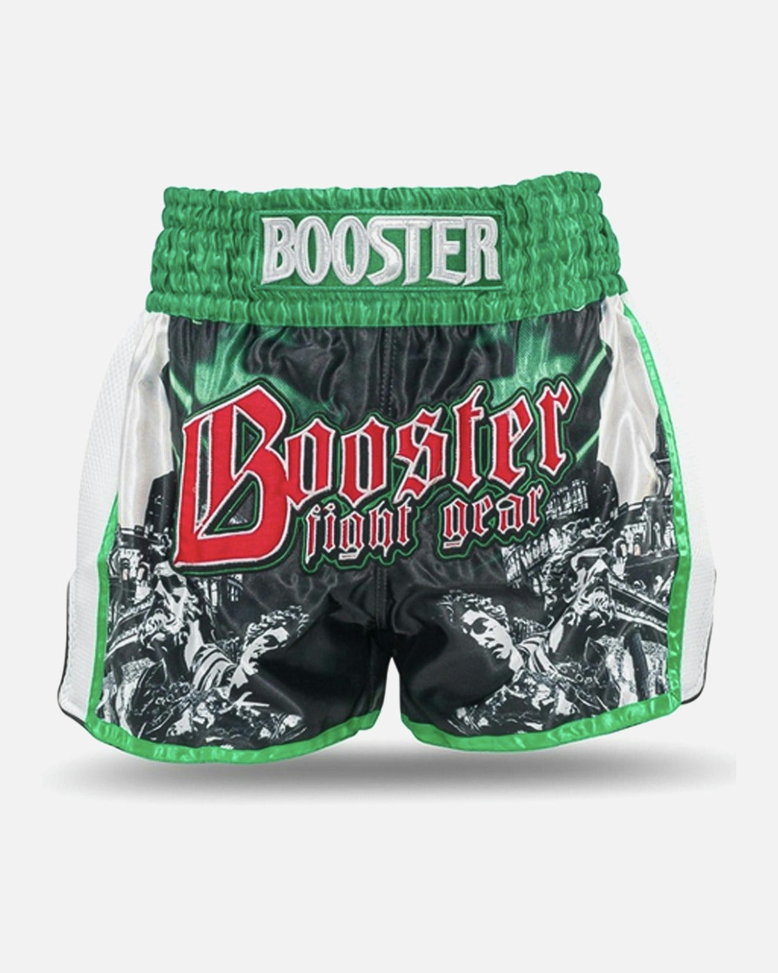 Booster Muay Thai Shorts Country - Groen