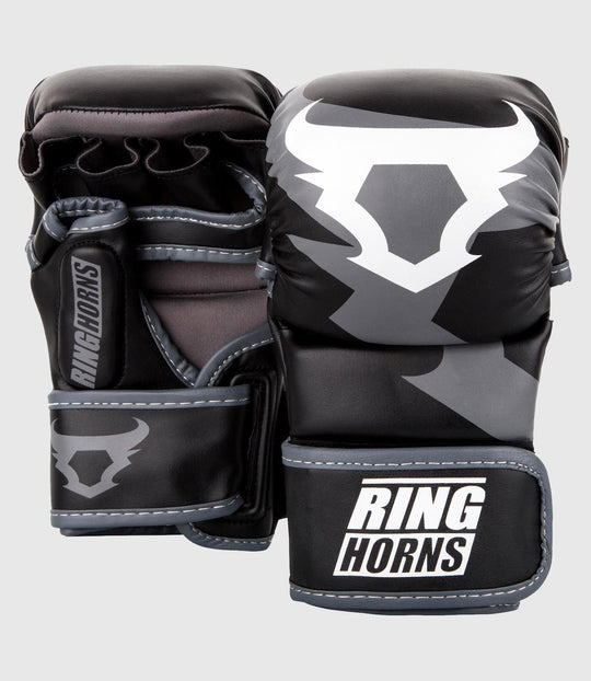 Ringhorns MMA Handschoenen Charger Sparring - Zwart/Grijs/Wit
