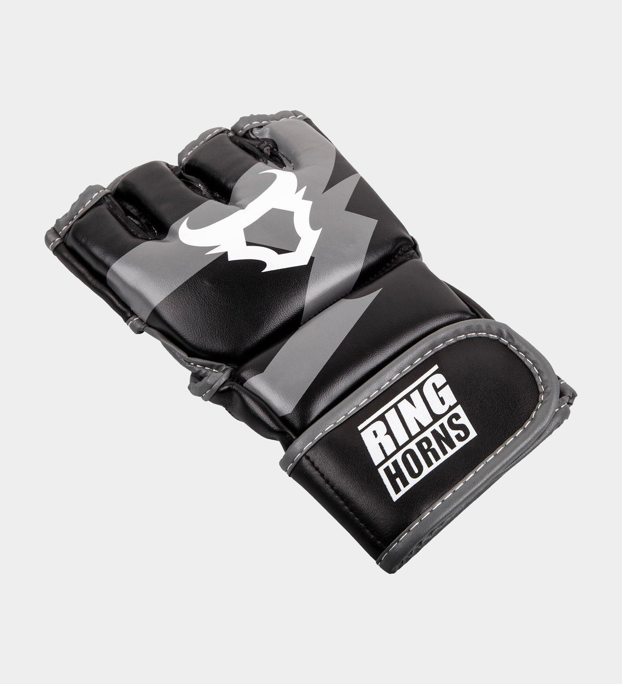 Ringhorns MMA Handschoenen Charger - Zwart/Grijs - MMA Handschoenen