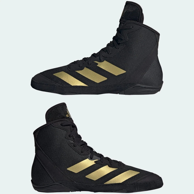 Botas de lucha Adidas Adizero – Negro/Oro