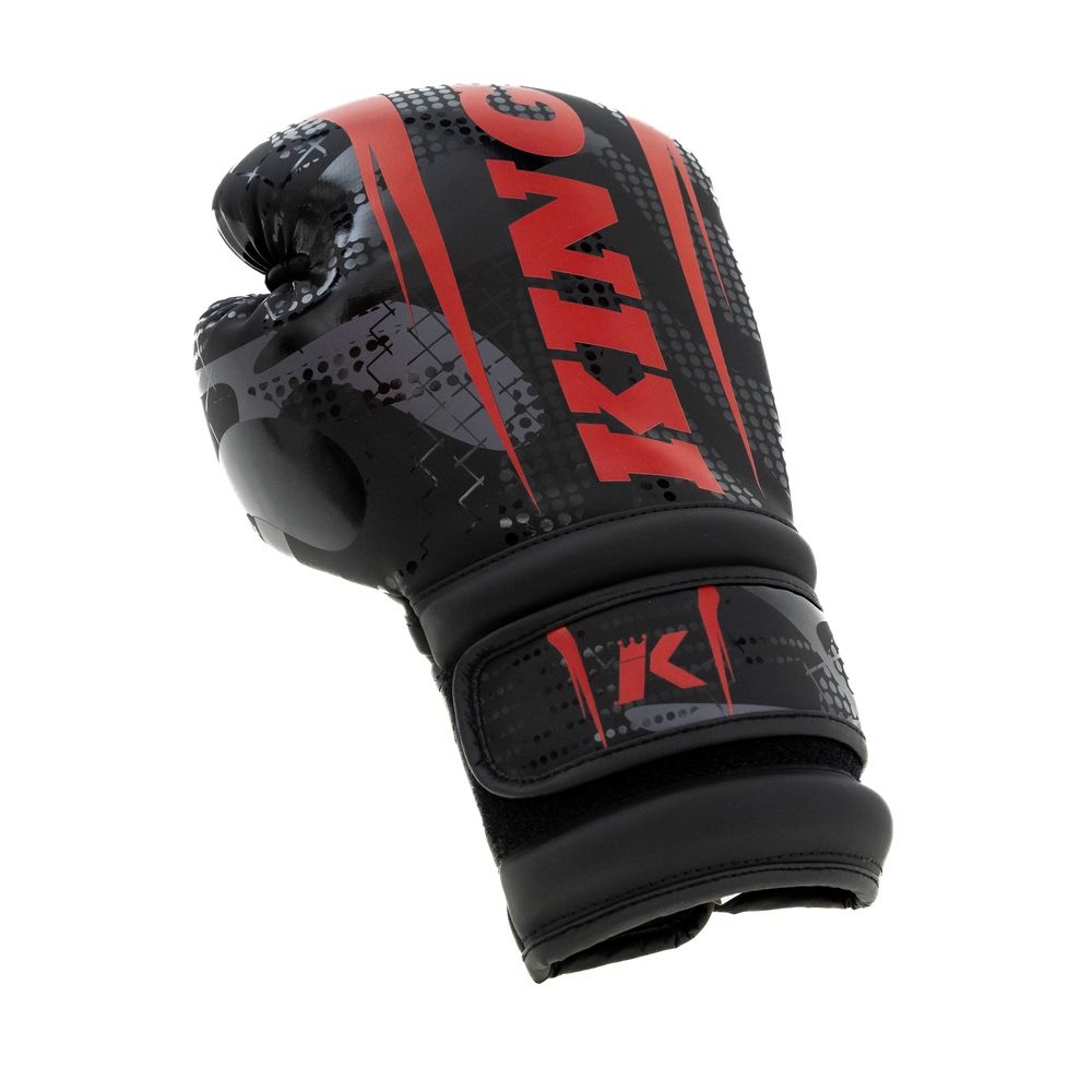 King Pro Boxing Bokshandschoenen Shogun - Zwart/Rood