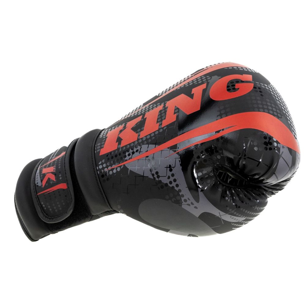 King Pro Boxing Bokshandschoenen Shogun - Zwart/Rood