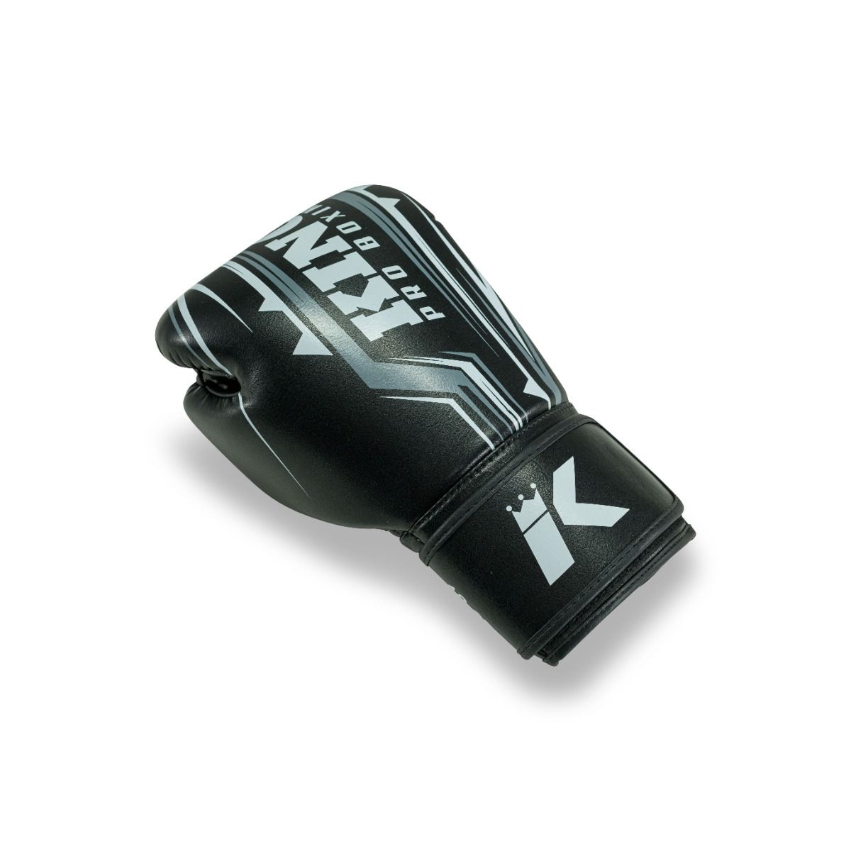 King Pro Boxing Bokshandschoenen BG Spartan - Zwart/Grijs