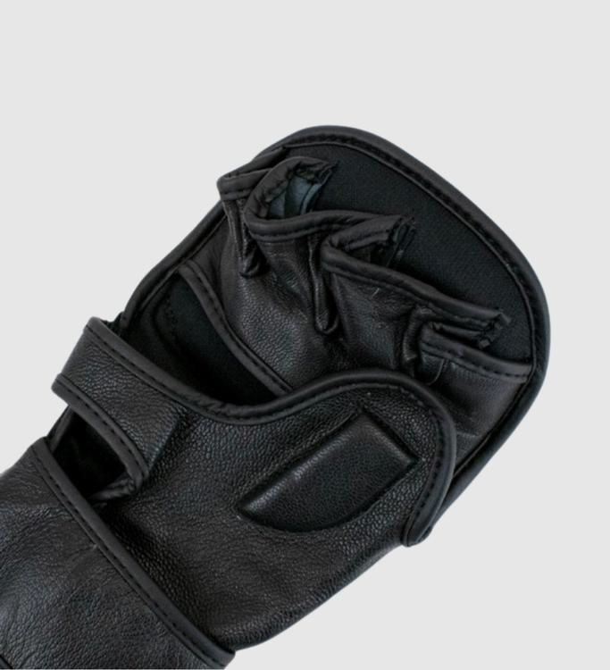 Super Pro Combat Gear MMA Shooter Handschoenen - Zwart/Goud - MMA Handschoenen