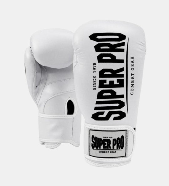 Super Pro Bokshandschoenen Champ - Wit/Zwart