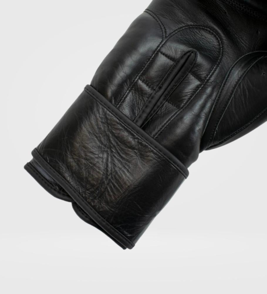 Super Pro (Kick)Bokshandschoenen Thai Pro - Zwart - (Kick)Bokshandschoenen