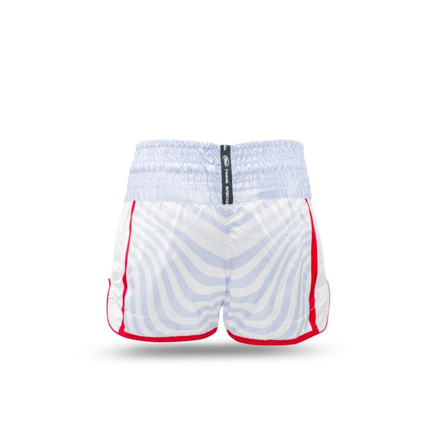 Muay Thai trenky Twins TBT8 – Bílé/Červené