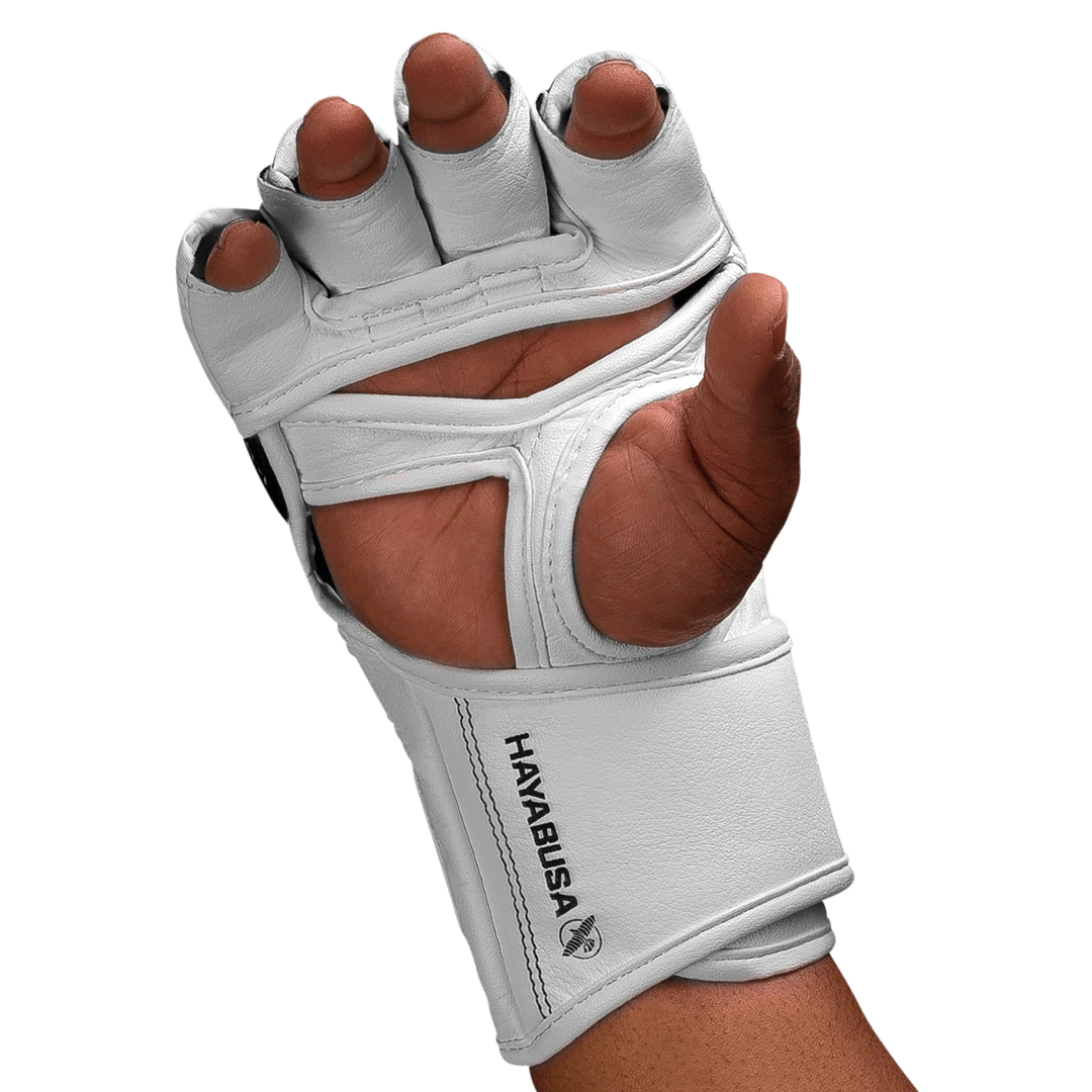 Hayabusa MMA Handschoenen T3 - Wit/Zwart