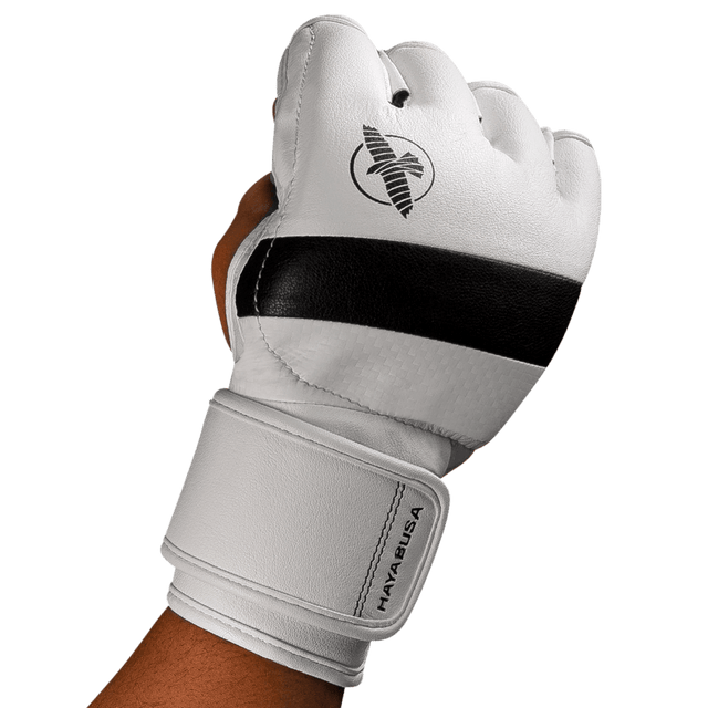 Luvas de MMA Hayabusa T3 – Branco/Preto