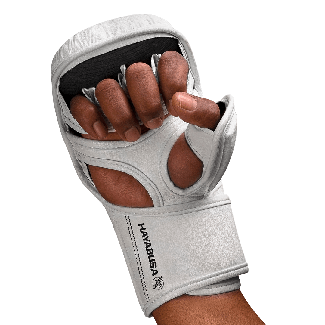 Hayabusa MMA Sparring Handschoenen T3 Hybrid - Wit/Zwart