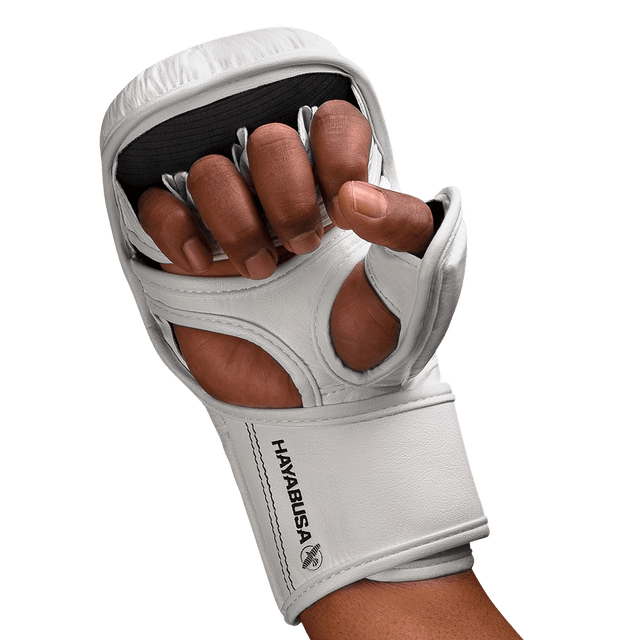 Mănuși MMA de sparring Hayabusa T3 Hybrid – Alb/Negru