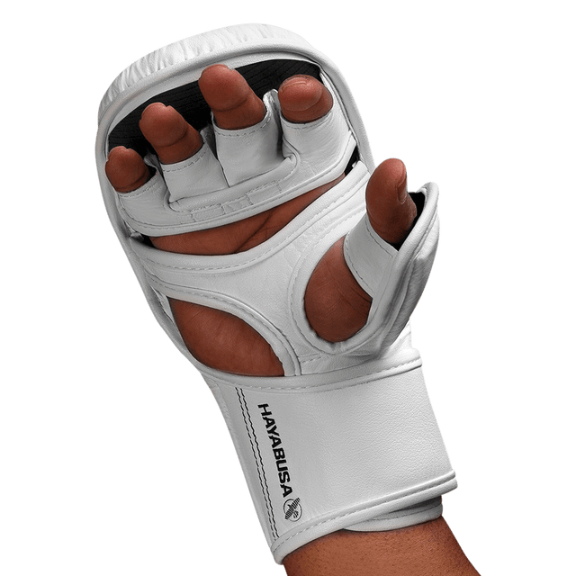 Mănuși MMA de sparring Hayabusa T3 Hybrid – Alb/Negru