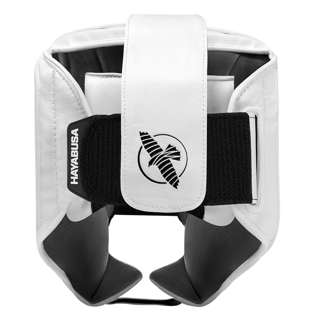 Căști de box Hayabusa T3 cu protecție pentru pomeți – Alb/Negru