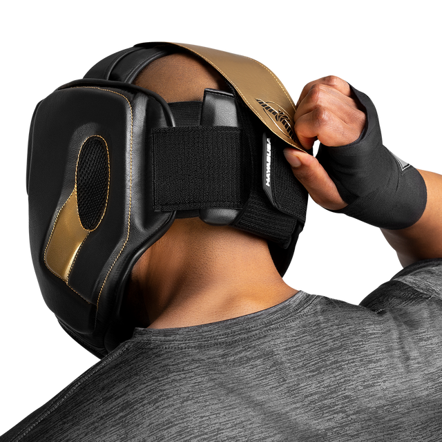 Hayabusa Headguard T3 - Black/Gold