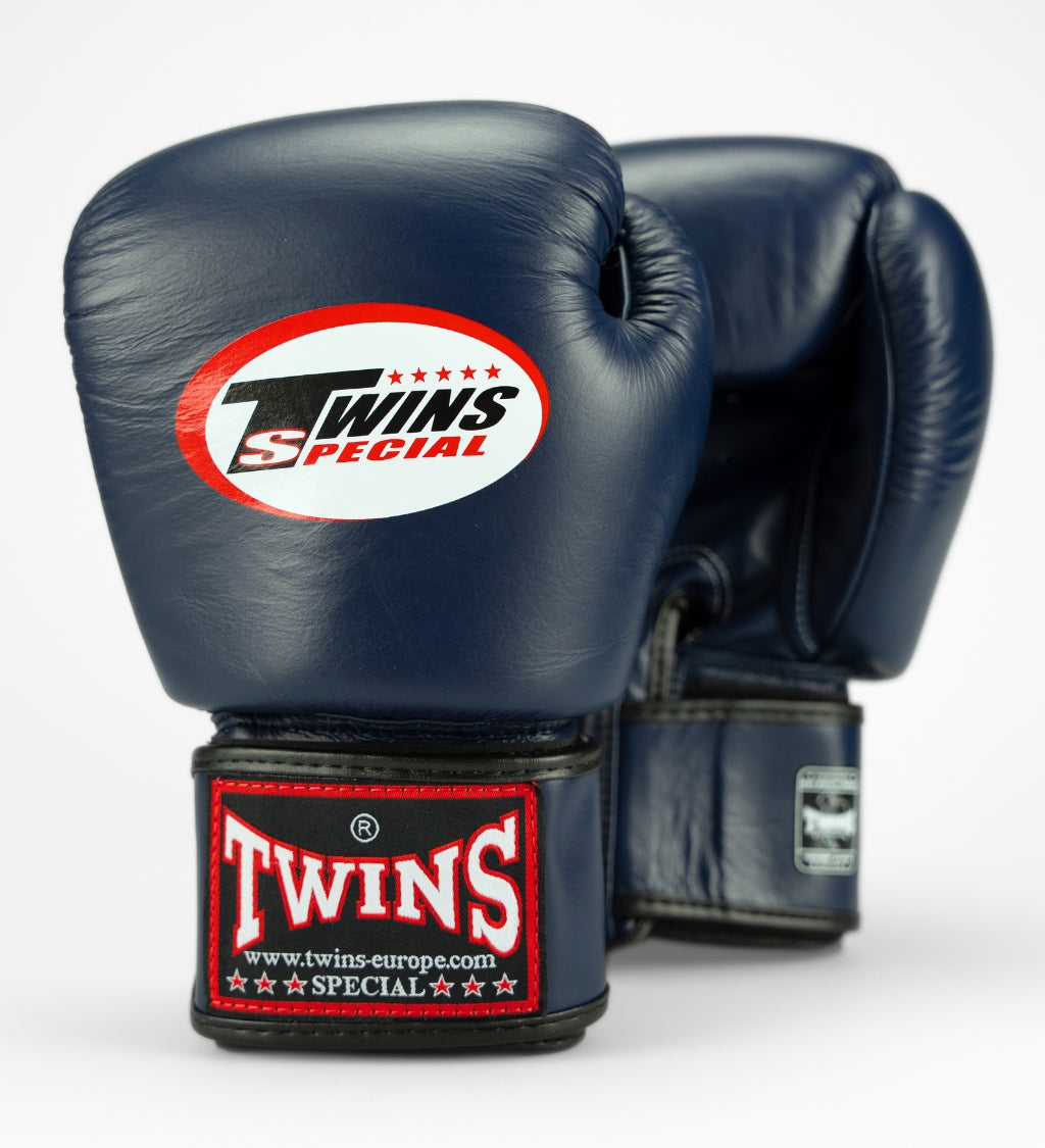 Twins (Kick)Bokshandschoenen BGVL 3 - Navy Blauw - (Kick)Bokshandschoenen