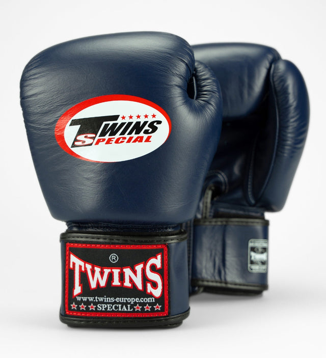 Twins (Kick)Bokshandschoenen BGVL 3 - Navy Blauw - (Kick)Bokshandschoenen