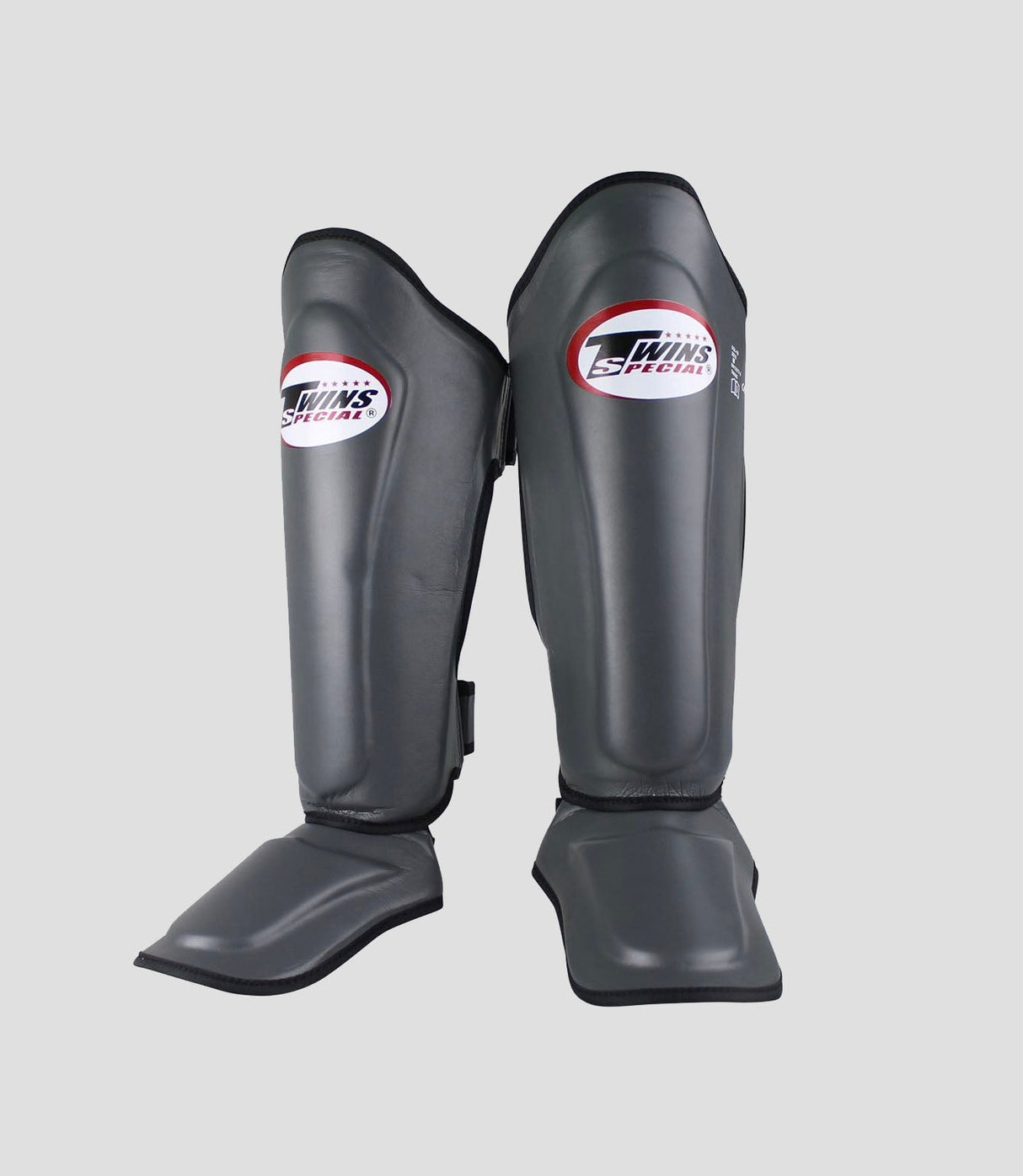 Twins Kickboks Scheenbeschermers - Grijs - Scheenbeschermers
