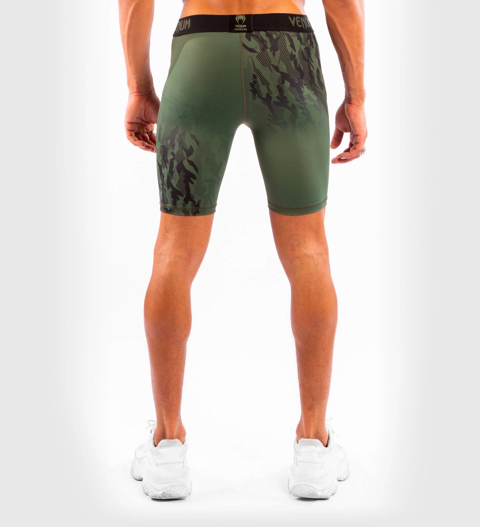 UFC Venum Vale Tudo Performance Shorts Fight Week - Kaki Groen - Compressie Shorts